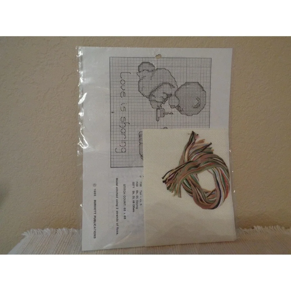 Dale Burdett Huggable Pal Birthday Pals Cross Stitch Kit - Unopened